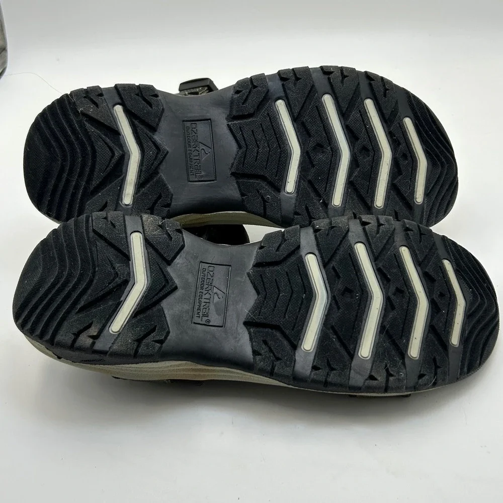 Ozark‎ Trail Hiking Sandals Mens 10 Brown Adjustable Straps Gorpcore Outdoor